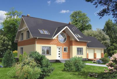 Проект дома Пристальный (энергосберегающий) ЭЦ155 Визуализация