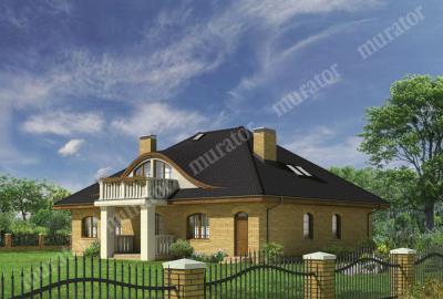 Проект дома Яблони на холме - вариант I М56а Визуализация
