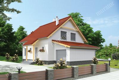 Проект дома Лучик (энергосберегающий) ЭЦ157 Визуализация